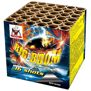 πακετο big boom εναερια πυροτεχνηματα 36 βολες