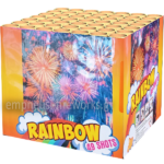 εναεριο πυροτεχνημα rainbow